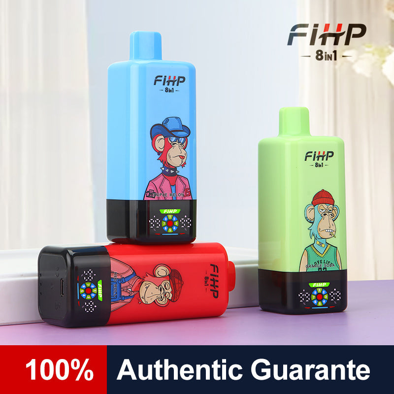 FIHP 200k Puffs 8v1 Multi Flavors Vape